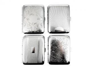 Cigarette case for 12 KS