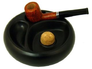Ashtray for 2 pipes 34104