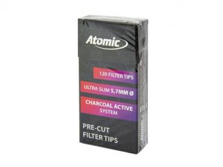 Filtry papierosowe Atomic Ultra Slim