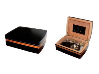 Humidor set for 25 cigars