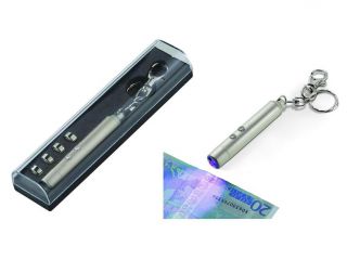 Keychain Laser Pointer, for checking the money, 3 functions