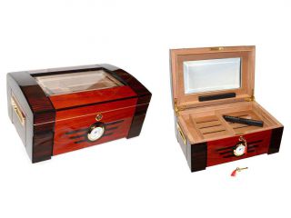 Cigar humidor for 50 cigars