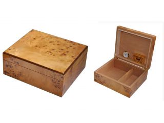 Cigar humidor for 25 cigars