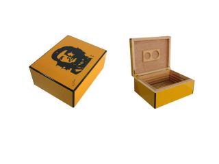 Cigar humidor box mid size for 50 cigars