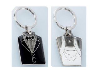 Key fob, set 2 pc "Dress lady & gentleman"