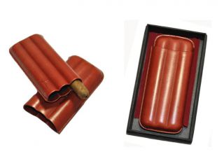 Cigar case for 3 cigars