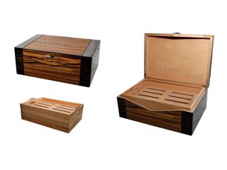 Cigar humidor for 50 cigars